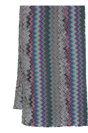 Missoni Tilbehør, Dame, Flerfarvet, ONE SIZE, Multifarvet Tørklæde Wraparound Stil