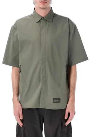 Oakley Skjorte, Herre, Grøn, M, Uld, Overskud Grøn Brændstof Skjorter