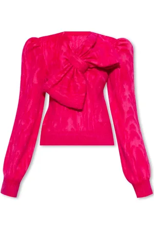 Balmain Bluser & Skjorter, Dame, Lyserød, 2XS, Uld, Blouses