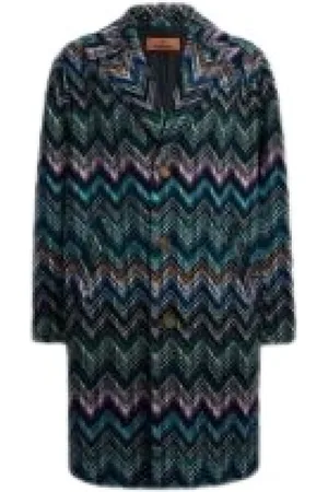 Missoni Frakke, Dame, Flerfarvet, XS, Sorte Frakker til Kvinder