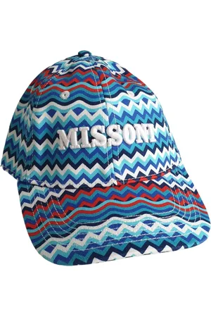 Missoni Tilbehør, Dame, Flerfarvet, ONE SIZE, Bomuld, Multifarvet Bomuld Baseballkasket