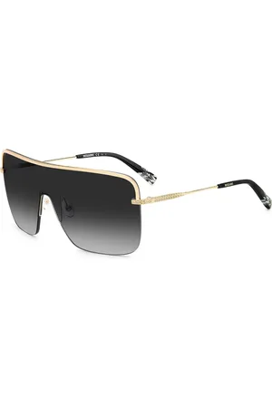 Missoni Tilbehør, unisex, Gul, ONE SIZE, Uld, Zig Zag Metal Solbriller