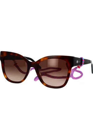 Missoni Tilbehør, unisex, Brun, 55 MM, Zig Zag Grafisk Cat-Eye Solbriller