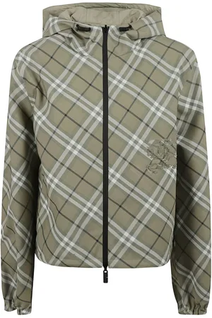 Burberry Jakke, Dame, Flerfarvet, M, Uld, Stilfulde Jakker til Kvinder