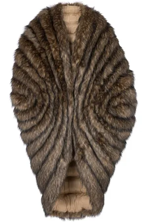 Balmain Jakke, Dame, Brun, ONE SIZE, Faux Fur, Faux Fur & Shearling Jackets