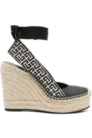Balmain Sko, Dame, Sort, 35 EU, Læder, Alex Espadriller