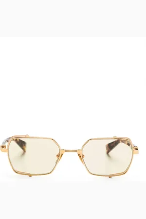 Balmain Tilbehør, unisex, Gul, 52 MM, Tyl, Bps117 D Solbriller