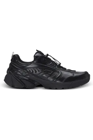 Balmain Sko, Herre, Sort, 42 EU, Nylon, Cosmic Dust sneakers i tekniske materialer