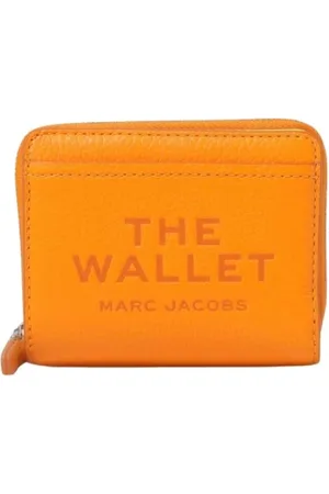 Marc Jacobs Tilbehør, Dame, , ONE SIZE, Læder, Kompakt ZipAround Pung i Iøjnefaldende