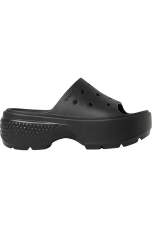 Crocs Sko, Dame, Sort, 35 EU, Sort Platform Kile Sandaler