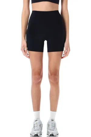 Nike Sport, Dame, Sort, S, Uld, Sorte MidRise Cykelshorts til Kvinder