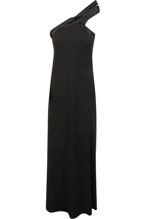 Max Mara Kjole, Dame, Sort, XS, Polyester, Anta Maxikjole