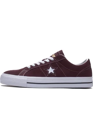 Converse Sko, Herre, Rød, 44 1/2 EU, Uld, Skate Sko Bloodstone Violet Stilfuld Komfort