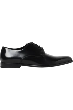Dolce & Gabbana Sko, Herre, Sort, 41 1/2 EU, Læder, Klassiske Brogue Lædersko