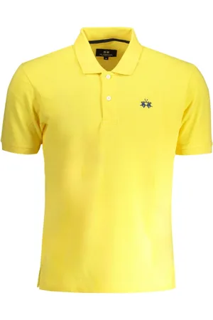 La Martina Top, Herre, Gul, 2XL, Tøj
