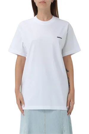 AMBUSH Top, Dame, Hvid, L, Bomuld, Hvid Bomuld T-shirt
