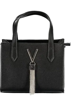 Valentino by Mario Valentino Taske, Dame, Sort, ONE SIZE, Uld, Sort dame taske med justerbar rem