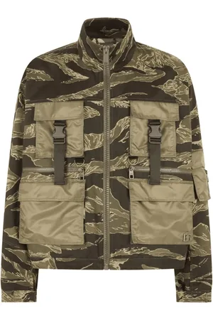 Dolce & Gabbana Jakke, Herre, Grøn, XL, Bomuld, Let militærinspireret jakke