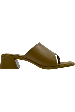 Camper Sko, Dame, Grøn, 39 EU, Grønne Blokhæl Sandaler