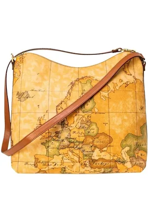 ALVIERO MARTINI 1A CLASSE Taske, Dame, Brun, ONE SIZE, Læder, Beige Læder Damer Håndtaske Efterår/Vinter Kollektion