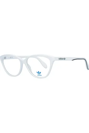adidas Tilbehør, Dame, Hvid, ONE SIZE, Uld, Hvide Kvinder Optiske Rammer Butterfly Stil