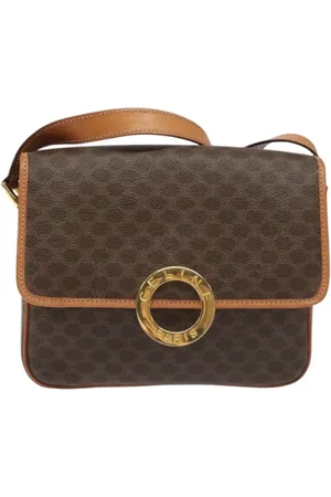 Céline Pre-owned, Dame, Brun, ONE SIZE, Uld, Pre-owned Laeder celine-tasker