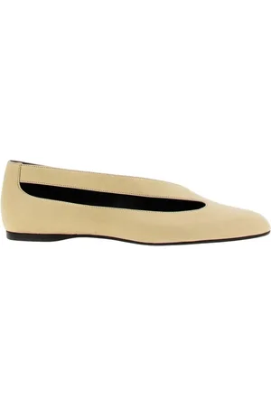Khaite Sko, Dame, , 39 1/2 EU, Læder, Minimalist Læder Ballet Flats