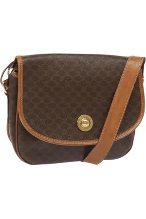 Céline Pre-owned, Dame, Brun, ONE SIZE, Uld, Pre-owned Laeder celine-tasker