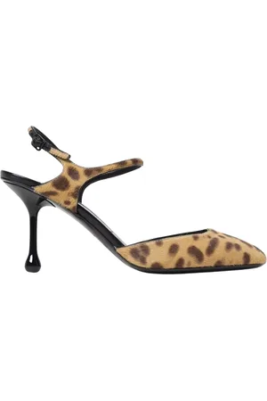 Jimmy Choo Sko, Dame, Brun, 38 1/2 EU, Uld, Elegante højhælede sko til kvinder