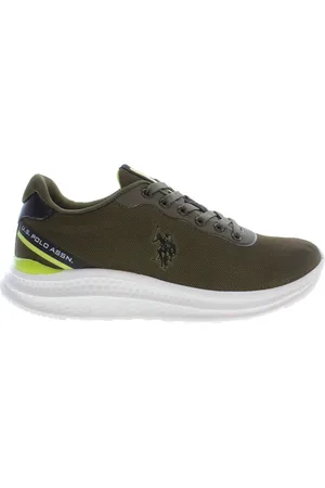 U.S. Polo Assn. Sko, Herre, Grøn, 41 EU, Polyester, Sneakers