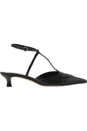 Aeyde Sko, Dame, Sort, 37 EU, Uld, Sorte Kitten Heel Pumps