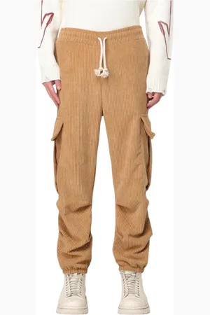 DISCLAIMER Bukser, Herre, Brun, S, Kamel Corduroy Cargo Bukser