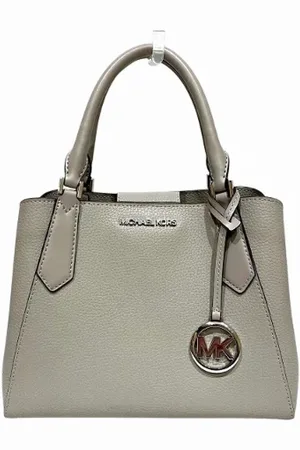 Michael Kors Pre-owned, Dame, Grå, ONE SIZE, Uld, Pre-owned Laeder hndtasker