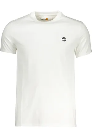 Timberland Top, Herre, Hvid, L, Bomuld, Hvide T-shirts og Polos til Mænd