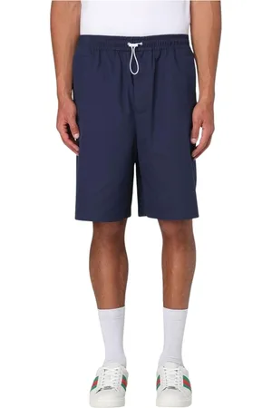 Gucci Shorts, Herre, Blå, M, Uld, Moderne Blå Skræddersyede Shorts