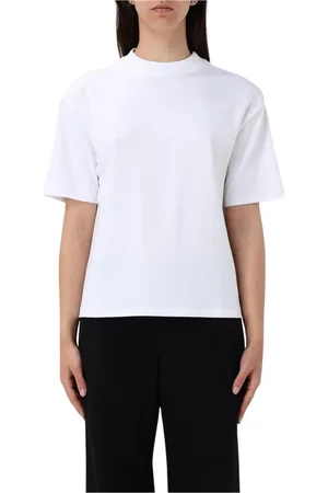 THEORY Top, Dame, Hvid, S, Bomuld, Hvid kortærmet T-shirt