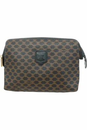 Céline Pre-owned, Dame, Gul, ONE SIZE, Uld, Pre-owned Stof celine-tasker