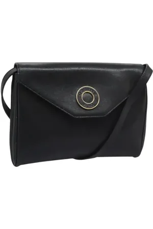 Céline Pre-owned, Dame, Sort, ONE SIZE, Uld, Pre-owned Laeder celine-tasker