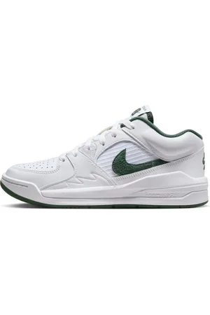 Jordan Sko, Dame, Hvid, 37 1/2 EU, Læder, Stadium 90 Sky Light Olive