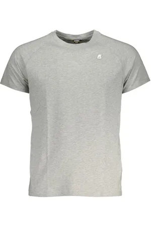 K-Way Top, Herre, Grå, S, Bomuld, Grå Bomuld Herre T-shirt