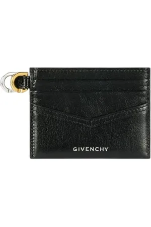 Givenchy Tilbehør, Dame, Sort, ONE SIZE, Læder, Sort Pung med Nøglering