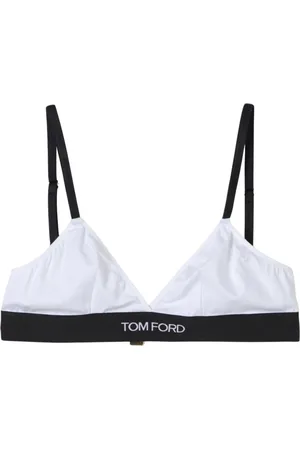 Tom Ford Undertøj, Dame, Hvid, L, Bomuld, Hvid Bomuld Bralette