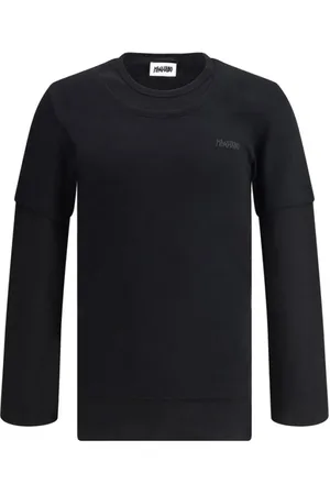 MAGLIANO Top, Herre, Sort, M, Innovativt Dobbeltlags Langærmet Jersey