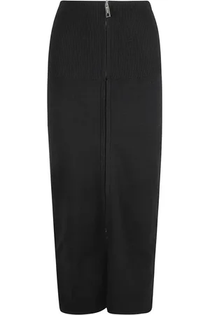 Sportmax Nederdel, Dame, Sort, S, Uld, Sort Nederdel Lacca