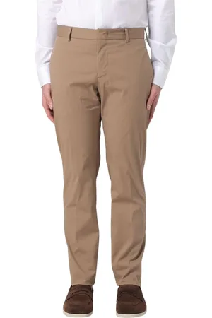 PT Torino Bukser, Herre, Brun, XL, Blå Klassiske Fit Chinos