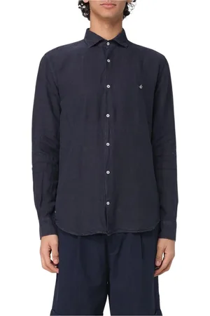 BROOKSFIELD Skjorte, Herre, Blå, 3XL, Denim, Denim Langærmet Skjorte