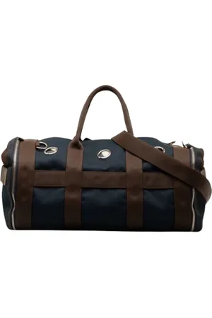 Hermès Pre-owned, Dame, Blå, ONE SIZE, Tyl, Pre-owned Canvas hermes-tasker