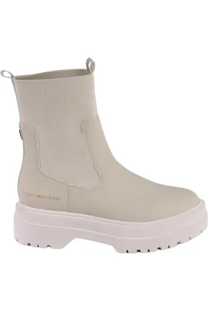 Tommy Hilfiger Sko, Dame, , 38 EU, Uld, Stilfuld Ankelstøvle