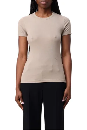 Helmut Lang Top, Dame, , M, Uld, Merino Wool Slim Fit T-Shirt