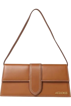 Jacquemus Taske, Dame, Brun, ONE SIZE, Uld, Elegant Brun Skuldertaske